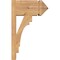 Ekena Millwork Merced Arts & Crafts Smooth Outlooker, Western Red Cedar, 7 1/2"W x 14"D x 22"H OUT08X14X22MRC03SWR - alternate 4
